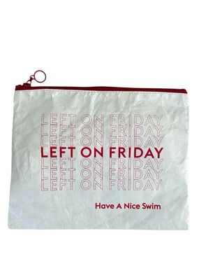 Left On Friday Wet Swimsuit Bag NWT